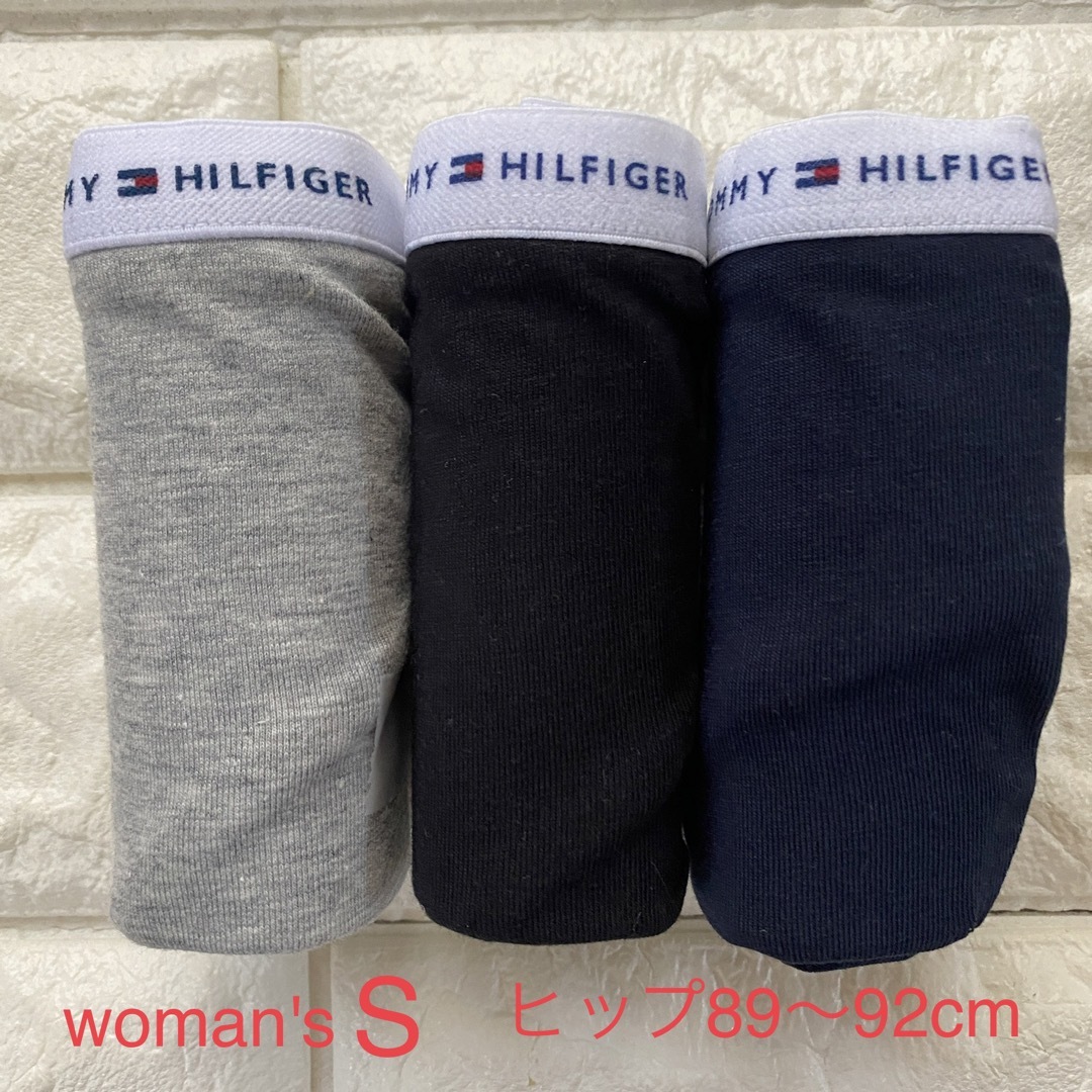 TOMMY HILFIGER(トミーヒルフィガー)のトミーヒルフィガー  レディースショーツ パンツ 下着 3枚セット  S レディースの下着/アンダーウェア(ショーツ)の商品写真