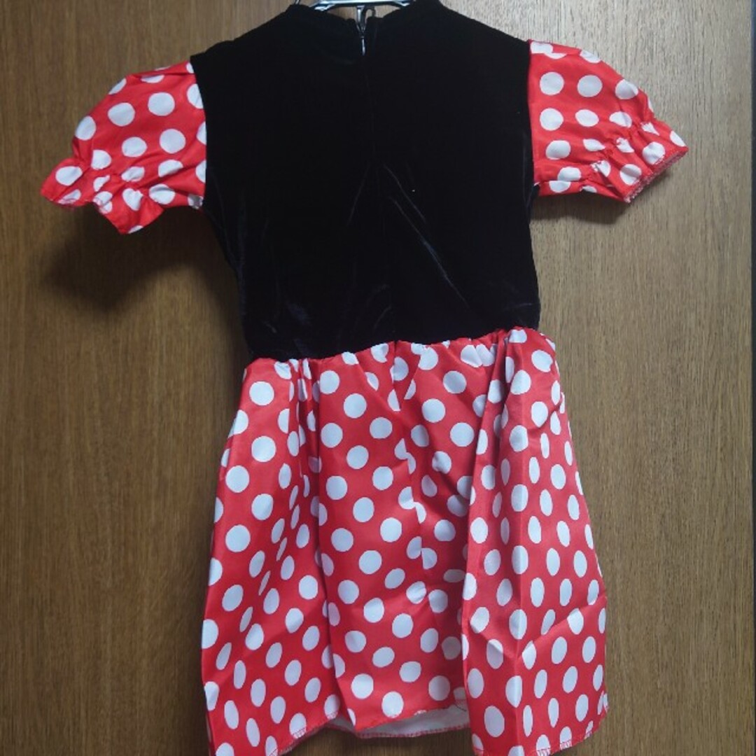 Disney(ディズニー)のミニー 子供用 衣装 キッズ/ベビー/マタニティのキッズ服女の子用(90cm~)(ワンピース)の商品写真