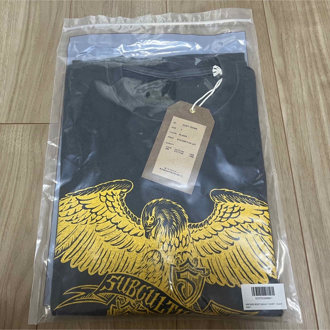 サイズ1 subculture vintage body eagle Tシャツの通販 by ロール ...