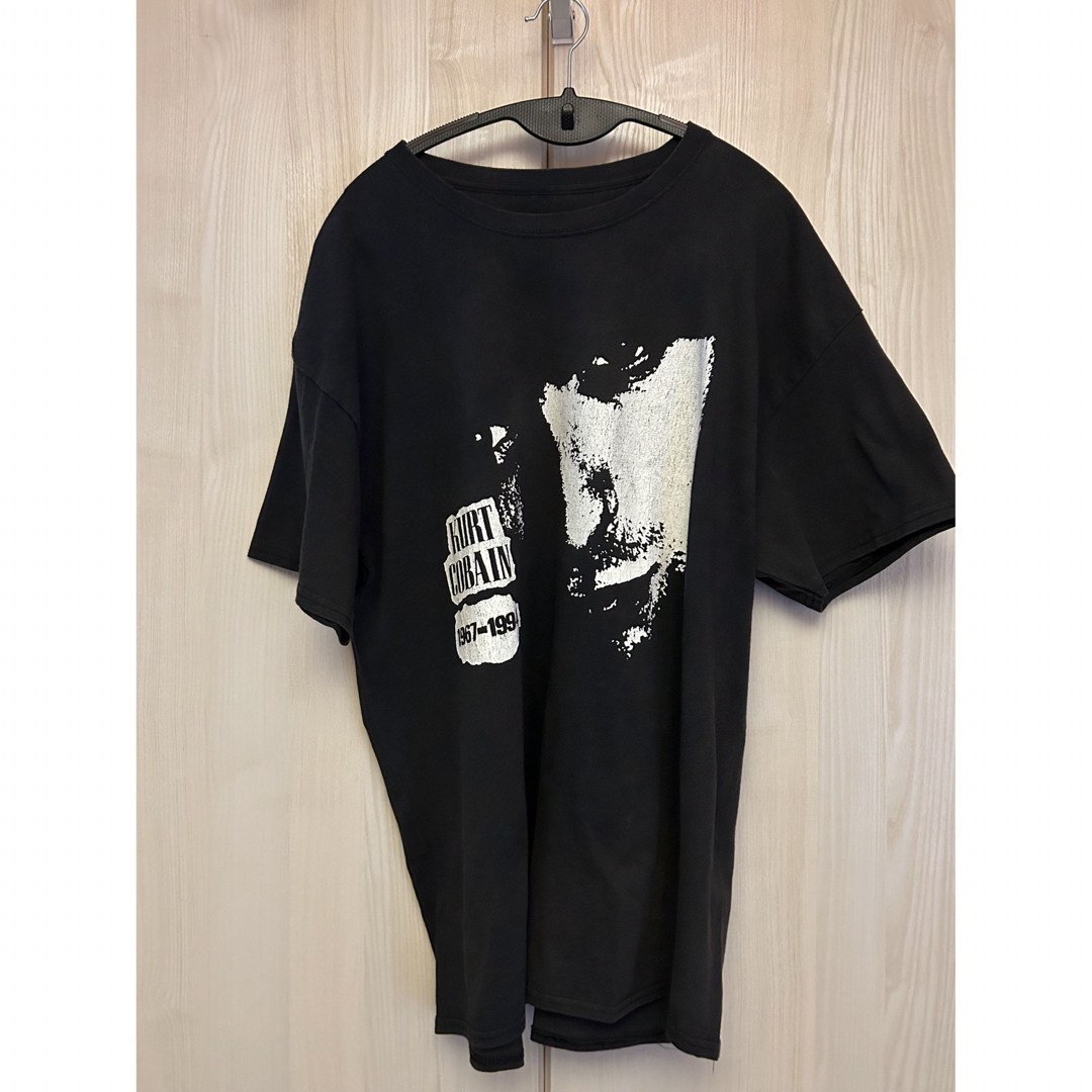 59着丈90s カートコバーン追悼Tシャツ　NIRVANA ニルヴァーナ