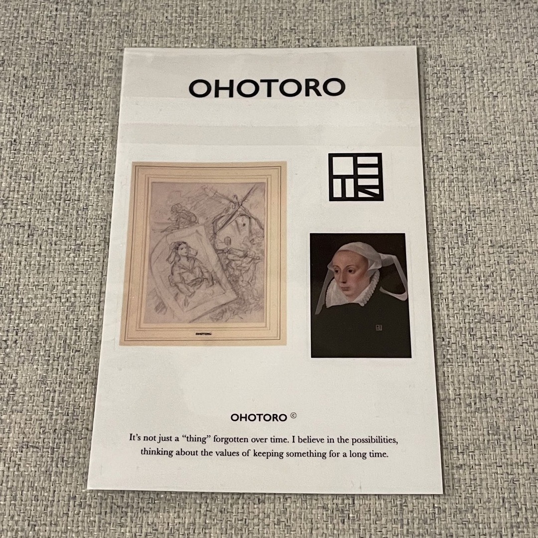 OHOTORO(オオトロ)のOHOTORO ノベルティー ステッカー シール ポストカード メンズのファッション小物(その他)の商品写真