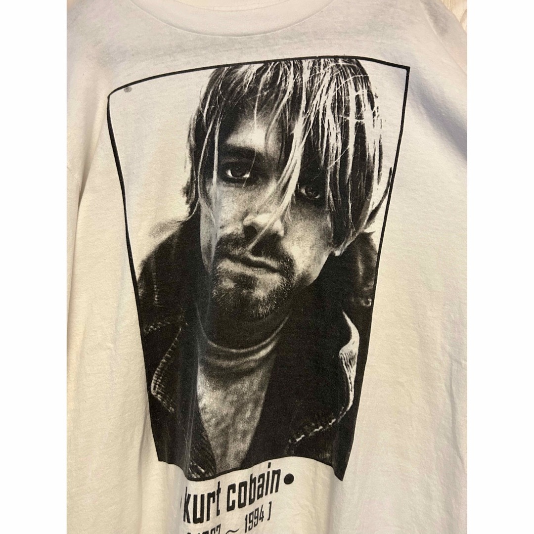 90s カートコバーン ロンt 追悼tシャツ NIRVANA NIRVANA56着丈 - sakit