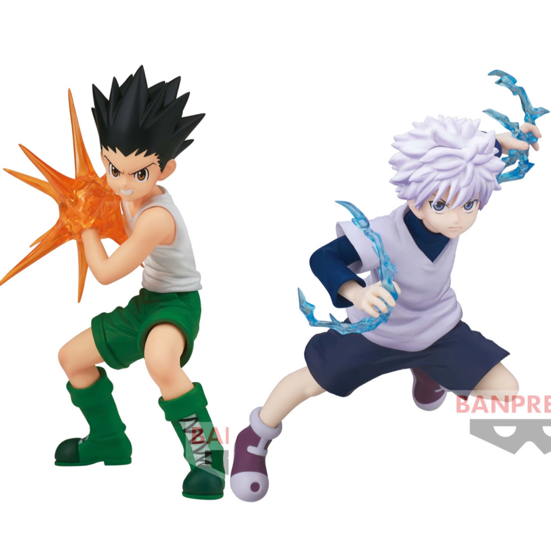 新品】HUNTER×HUNTERフィギュア2点セット（ゴン・キルア） | mdh.com.sa