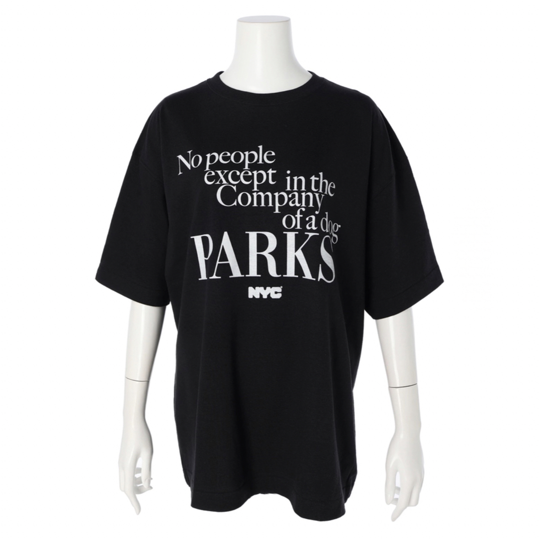 Mystrada(マイストラーダ)のArpege story    PARKS半袖ロゴTシャツ レディースのトップス(Tシャツ(半袖/袖なし))の商品写真