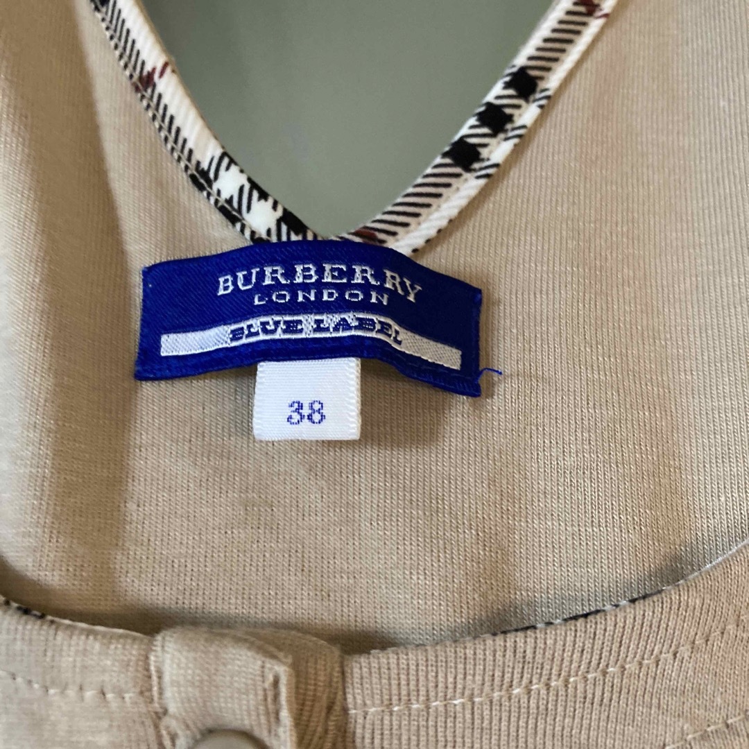 BURBERRY BLUE LABEL(バーバリーブルーレーベル)のバーバリーブルーレーベル　タンクトップ レディースのトップス(タンクトップ)の商品写真