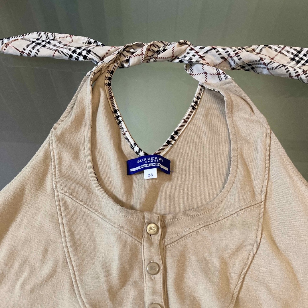 BURBERRY BLUE LABEL(バーバリーブルーレーベル)のバーバリーブルーレーベル　タンクトップ レディースのトップス(タンクトップ)の商品写真