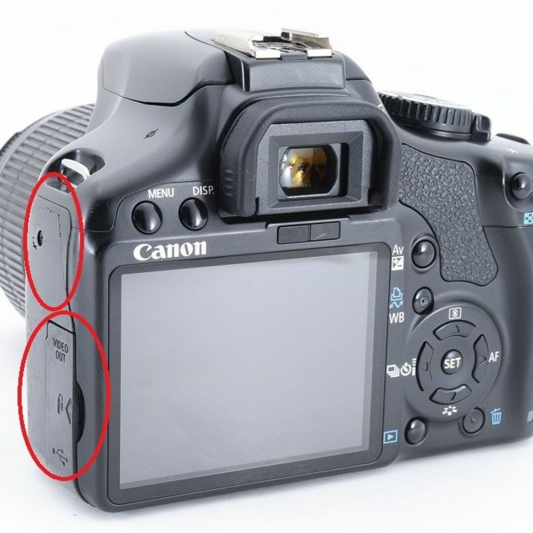 *訳あり* Canon Eos Kiss X2 EF-S IS 標準レンズキット 3