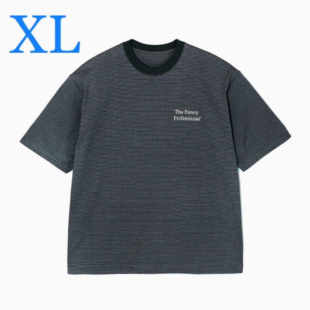 ennoy S/S Border T-Shirt (BLACK × WHITE)ennoy