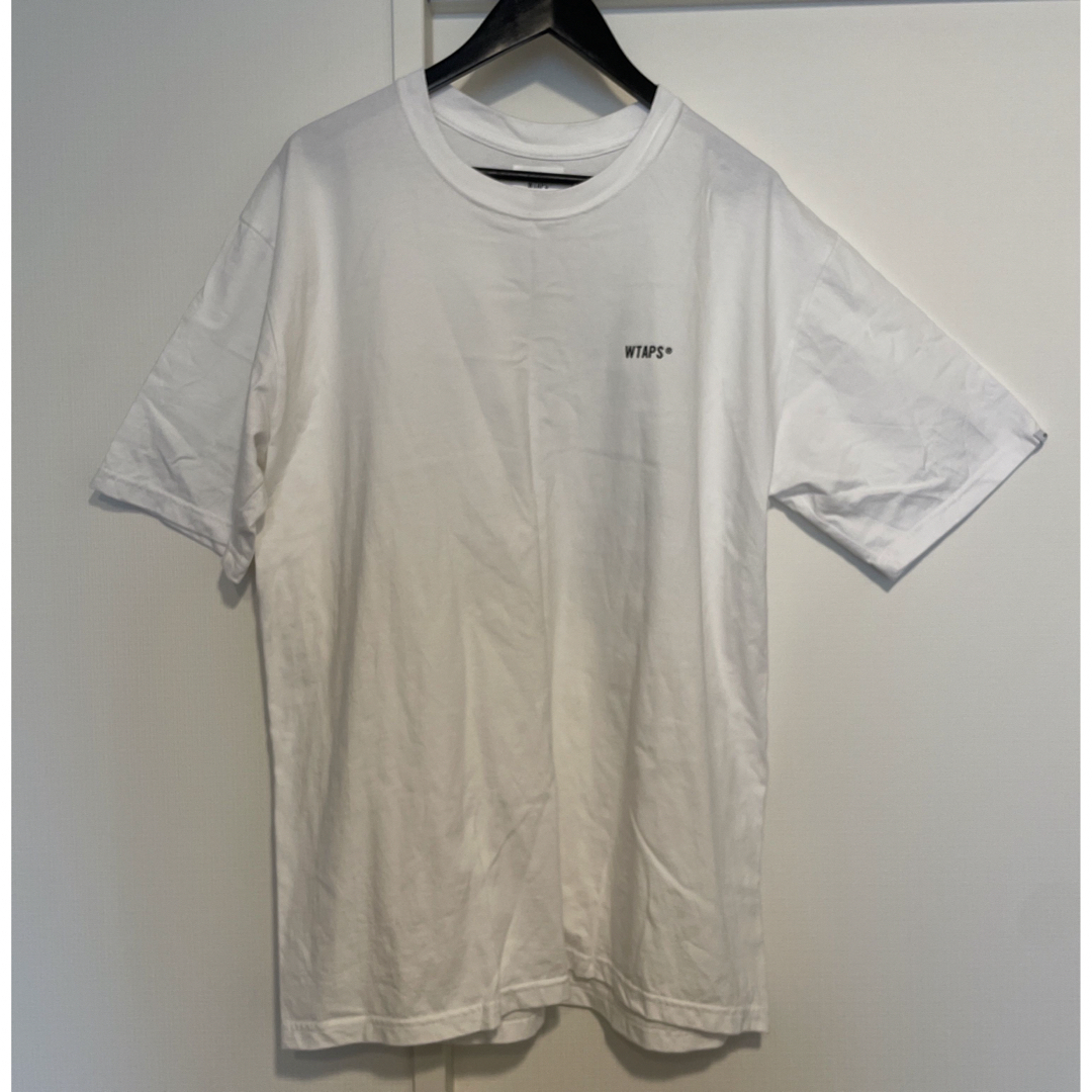 04_ダブルタップス　ポケットTシャツ　ホワイト