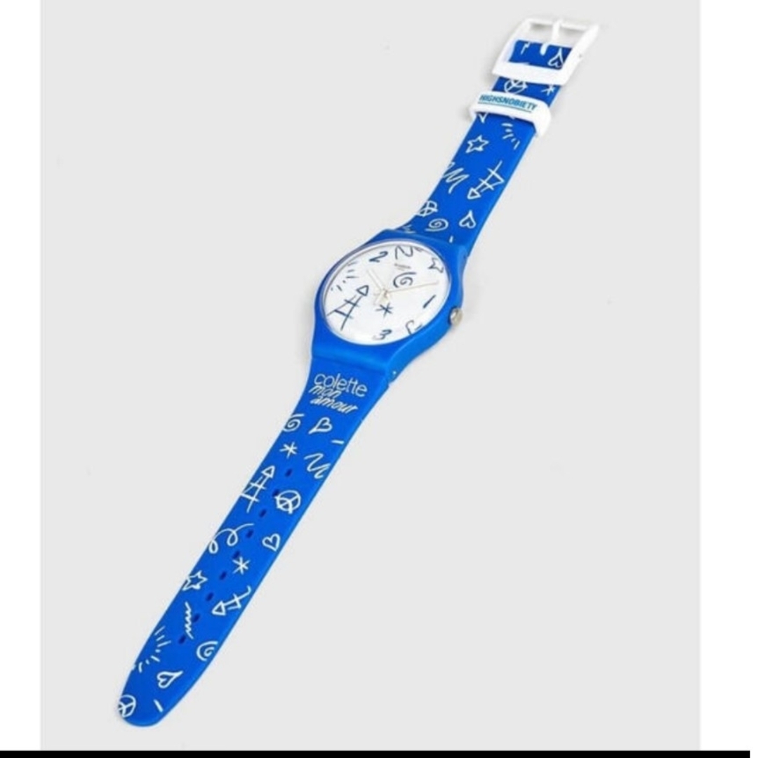 SWATCH × COLETTE MON AMOUR - WATCH BLUE