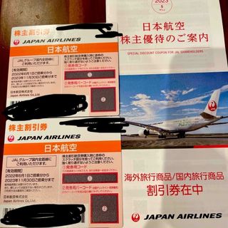 ジャル(ニホンコウクウ)(JAL(日本航空))のJAL株主優待券　2枚(その他)