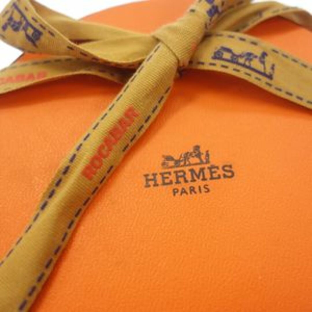 エルメス マフラー ロカバール ウール ネイビー HERMES【AFI1