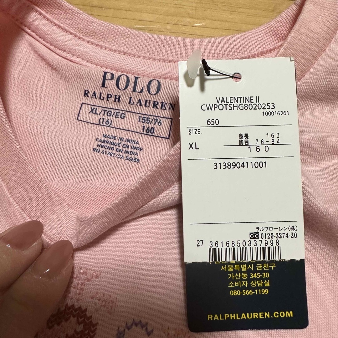 POLO RALPH LAUREN - 新品 ラルフローレン キッズ Tシャツ 160サイズの