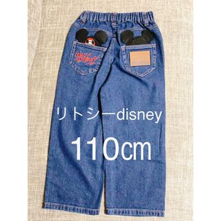 シマムラ(しまむら)のしまむら　リトシー　LITTC  ディズニー　disney  デニムパンツ110(パンツ/スパッツ)