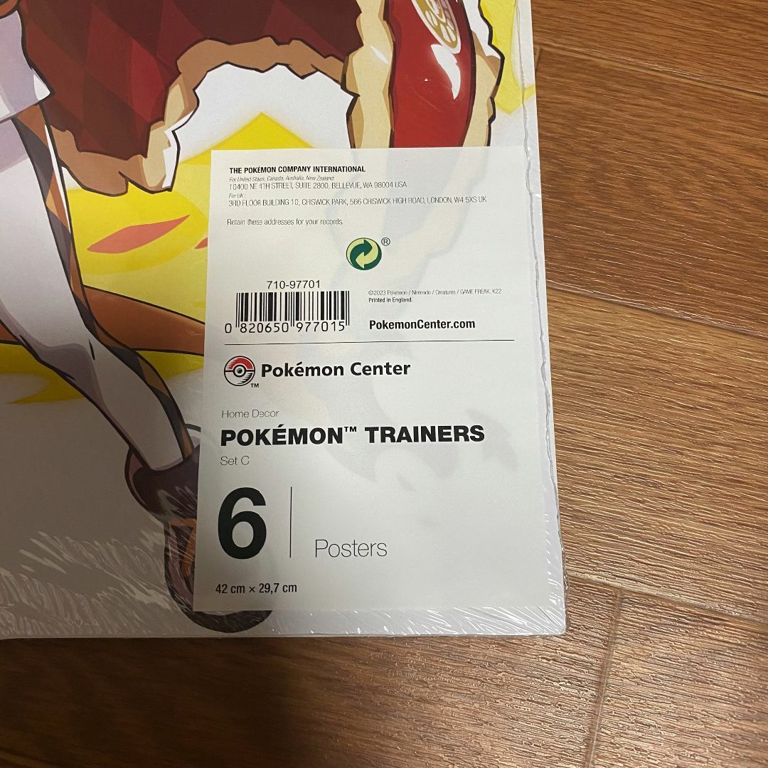 ポケモン - (海外ポケモンセンター限定) トレーナーズ ポスター ポケモン - (海外ポケモンセンター限定) トレーナーズ ポスター