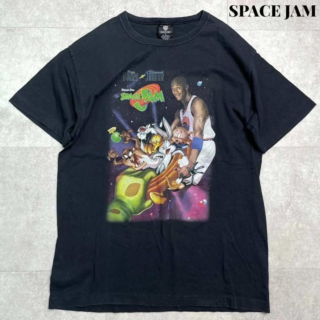 【希少】90s SPACE JAM マイケルジョーダン Tシャツ ヴィンテージ 1