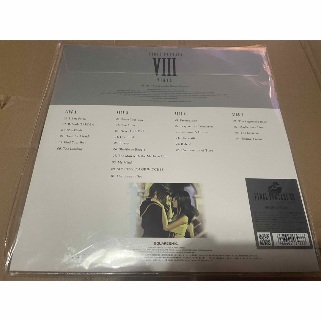 ファイナルファンタジーVIII  VINYL アナログレコード　完全受注生産 1