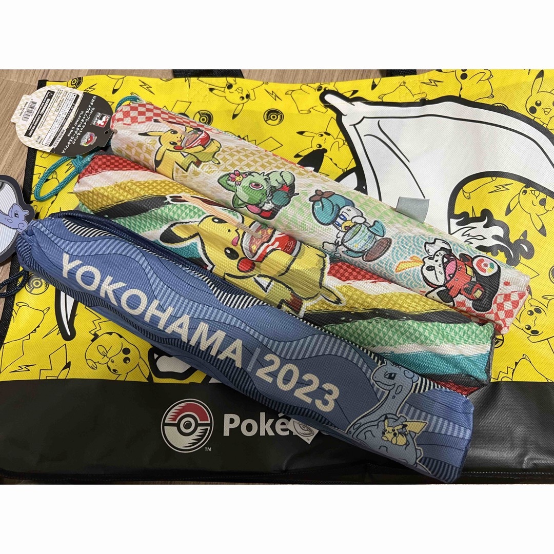 ポケモンWCS横浜プレイマット ピカチュウ＆ニャオハ＆ホゲータ＆クワッス