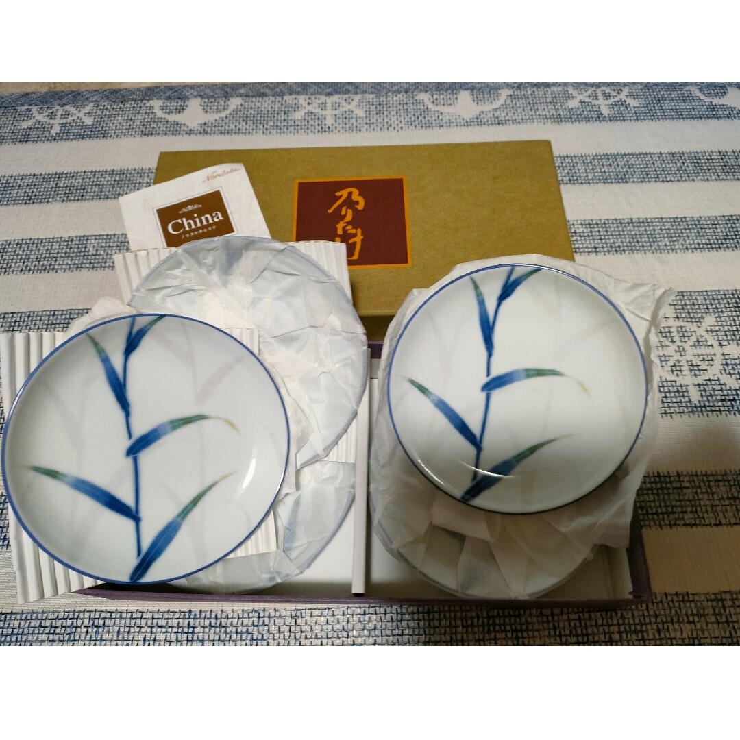 Noritake(ノリタケ)の廃盤品 乃りたけ ノリタケ 小皿揃い 京暦 5枚 エンタメ/ホビーのコレクション(その他)の商品写真