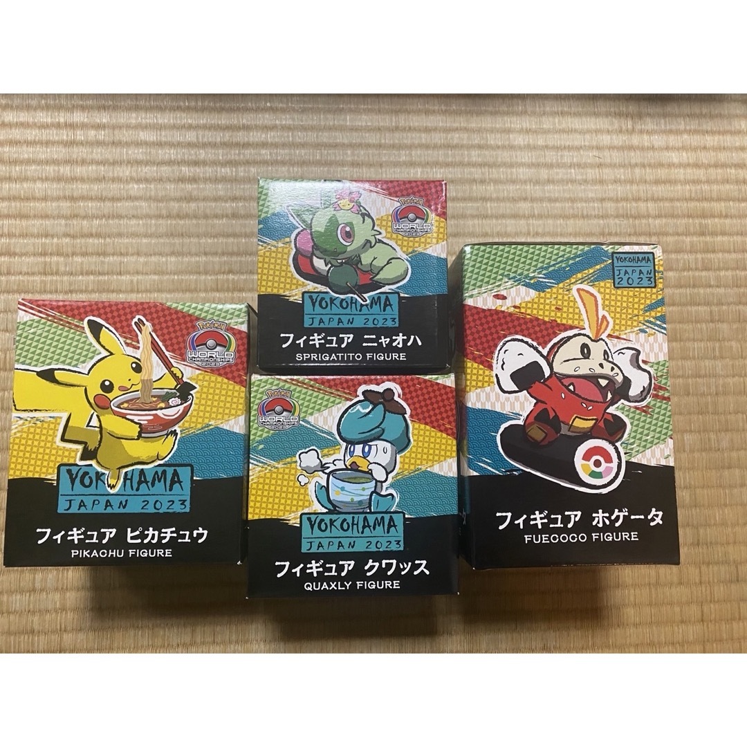 WCS横浜会場限定品！ポケモン　箸置き　ニャオハ　シャリタツ