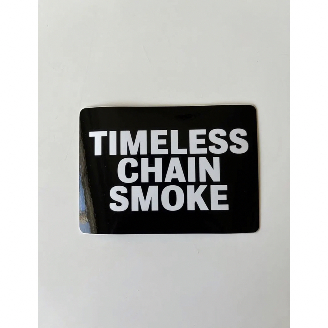 【値引不可】timeless chain smoke ステッカー 舐達麻 | フリマアプリ ラクマ