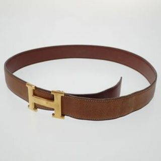 エルメス(Hermes)のエルメス レザーベルト コンスタンス Hバックル ゴールド金具【AFI5】(ベルト)