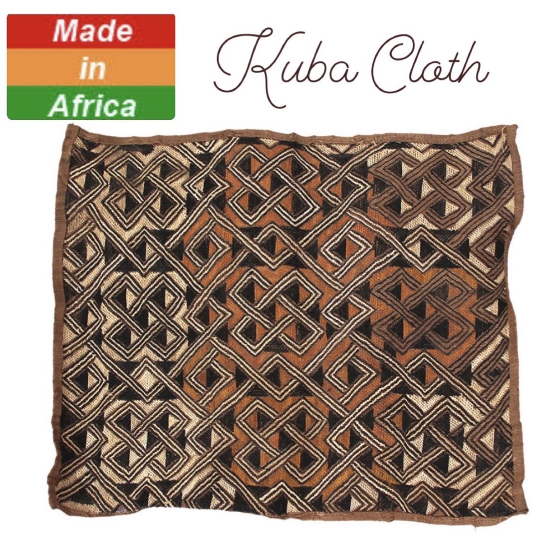 アフリカ　コンゴ　クバクロス　Africa premium Kuba Cloth