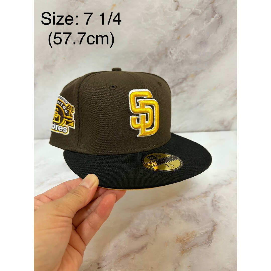 メンズNewera 59fifty サンディエゴパドレス サンディエゴスタジアム