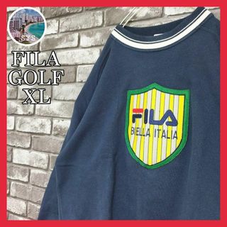 フィラ(FILA)のFILAGOLFフィラゴルフスウェットトレーナープルオーバーデカロゴ90sXL(スウェット)