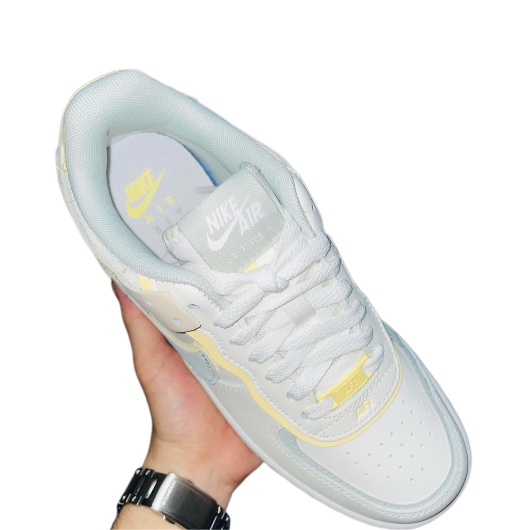 NIKE - NIKE ナイキ エアフォース1 シャドウ セイルホワイト 厚底 22.5