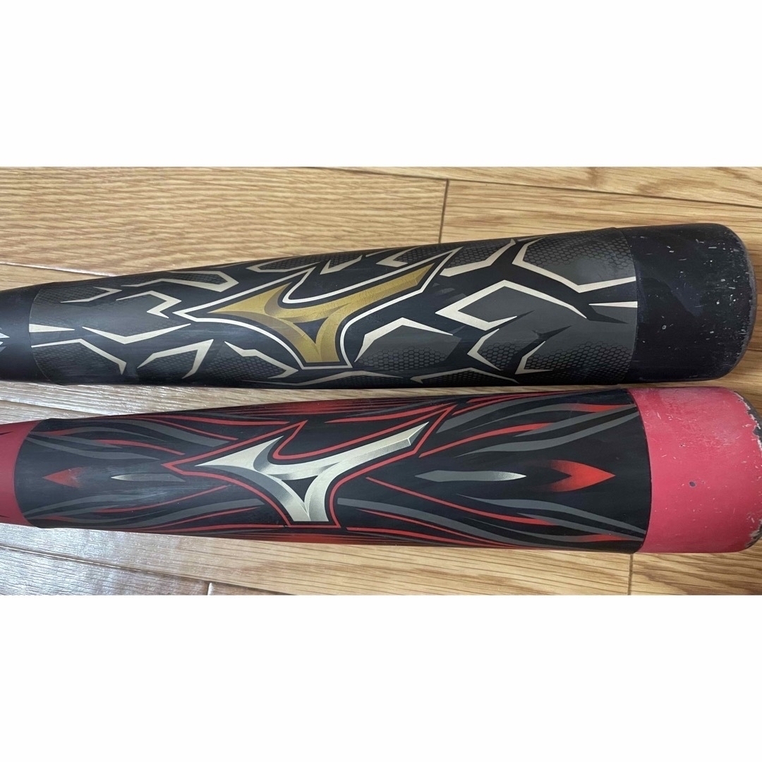 MIZUNO(ミズノ)の軟式少年用ギガキング＋メガキング スポーツ/アウトドアの野球(バット)の商品写真