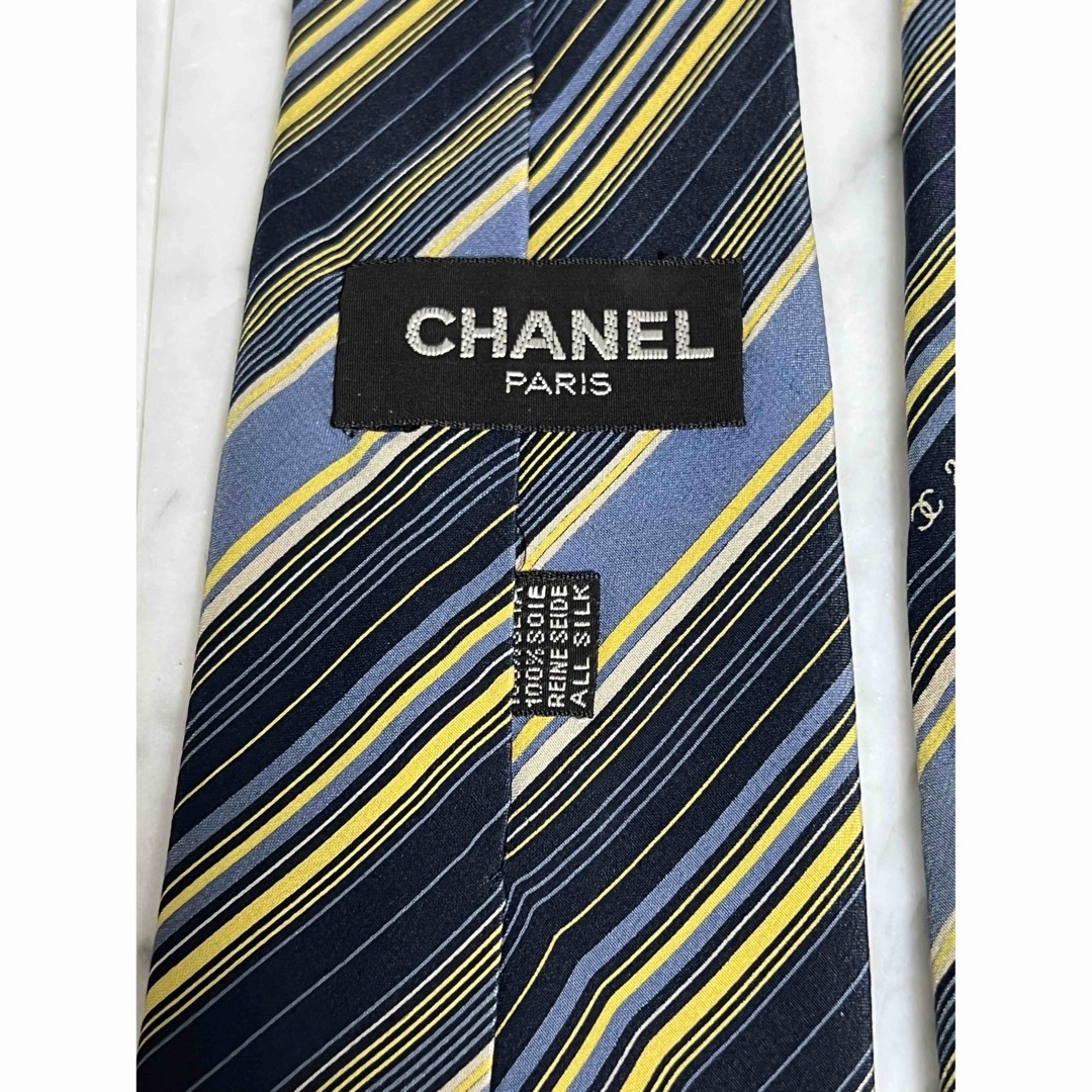 ✨️美品✨️ CHANEL シャネル ストライプ マルチカラー ココマーク 総