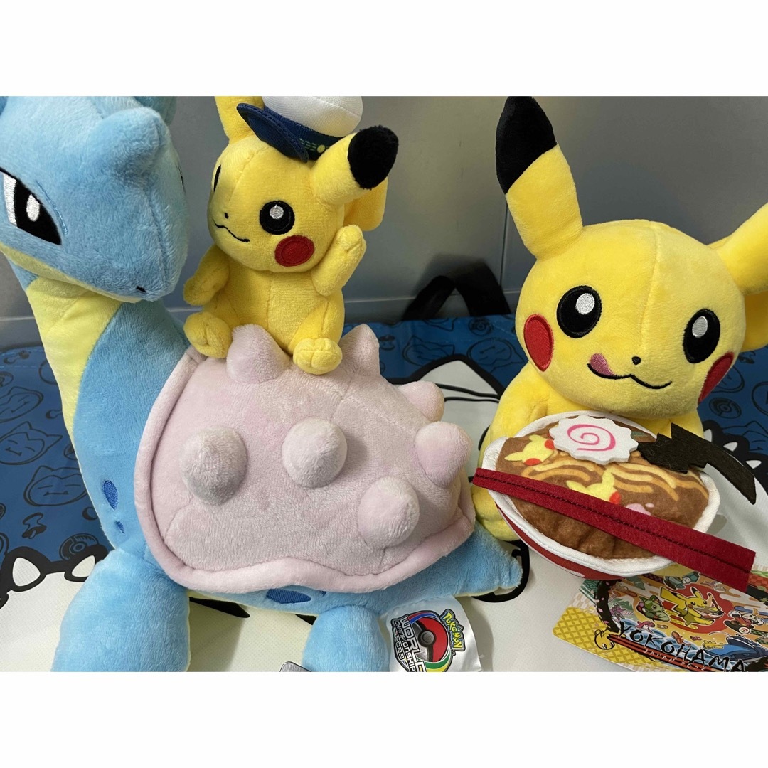 WCS 2023 横浜 限定ぬい ピカチュウ ピカチュウ&ラプラス