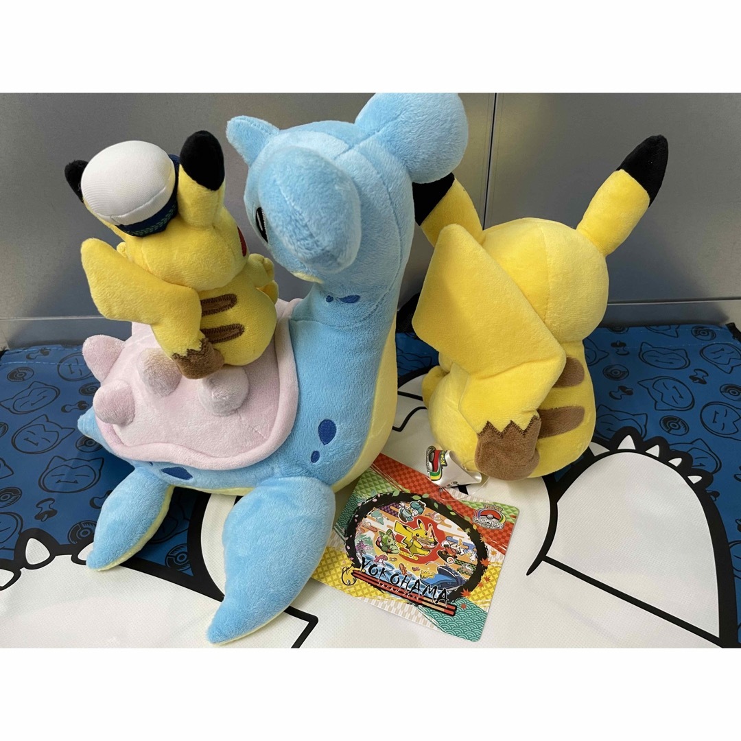 ポケモン(ポケモン)のWCS 2023 横浜 限定ぬい ピカチュウ ピカチュウ&ラプラス エンタメ/ホビーのおもちゃ/ぬいぐるみ(キャラクターグッズ)の商品写真