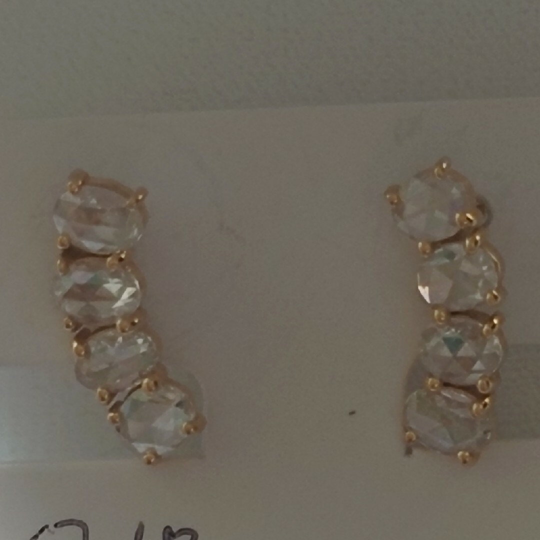 週末セール❤価格♥うるうる贅沢♥計0·68ct♥ローズカットダイヤモンド