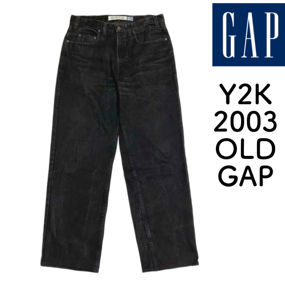 OLDGAP オールドギャップ ブラックデニム ジーンズ 後染めブラック