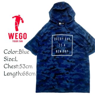 ウィゴー(WEGO)の◎WEGO*Browny◎カモフラ柄*フーディー*Tee(Tシャツ(半袖/袖なし))