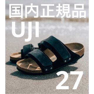 ビルケンシュトック(BIRKENSTOCK)のビルケンシュトック  UJI  サンダル　ブラック　エディフィス　42　(サンダル)