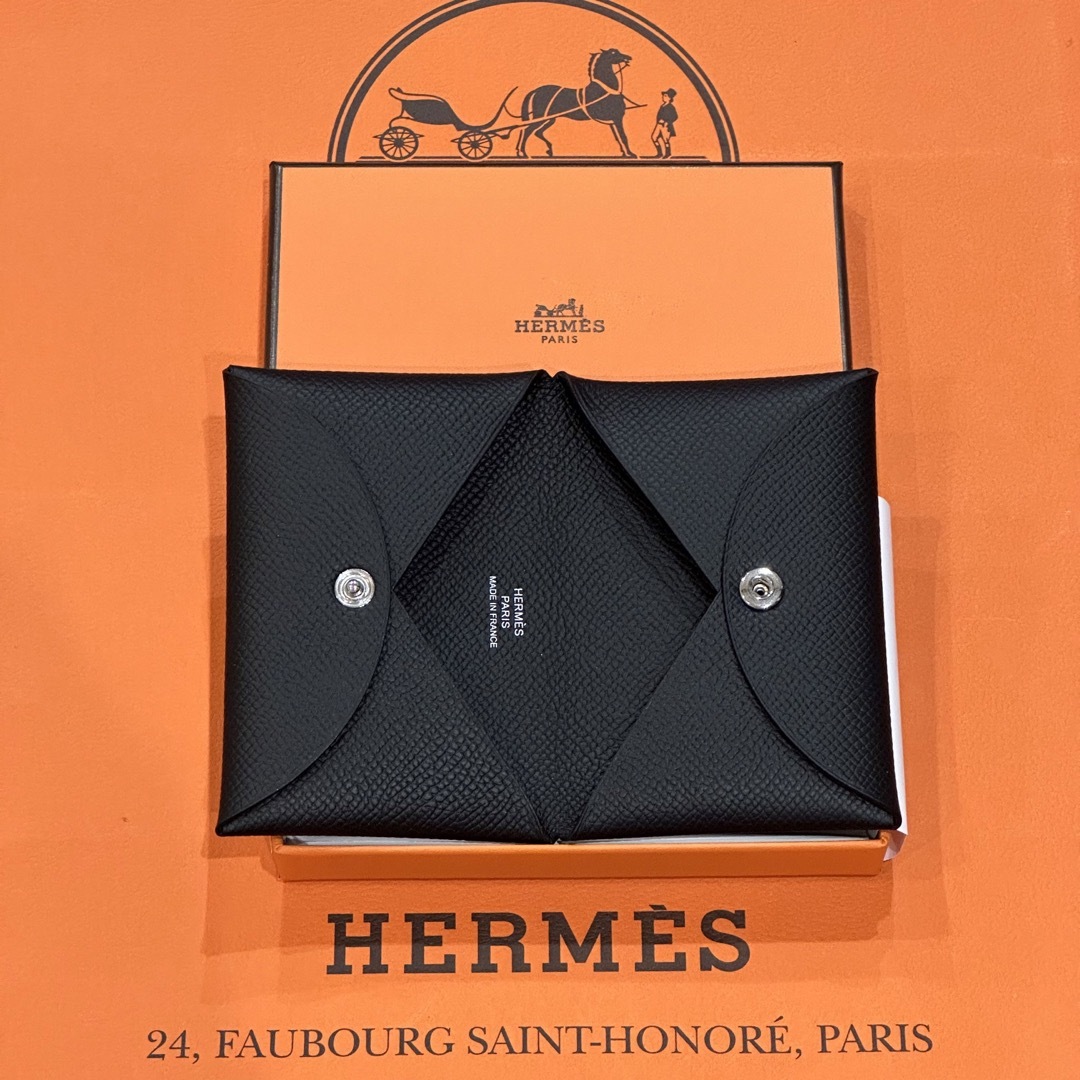 Hermes - 新品 HERMES エルメス カルヴィ カードケース コインケース ...