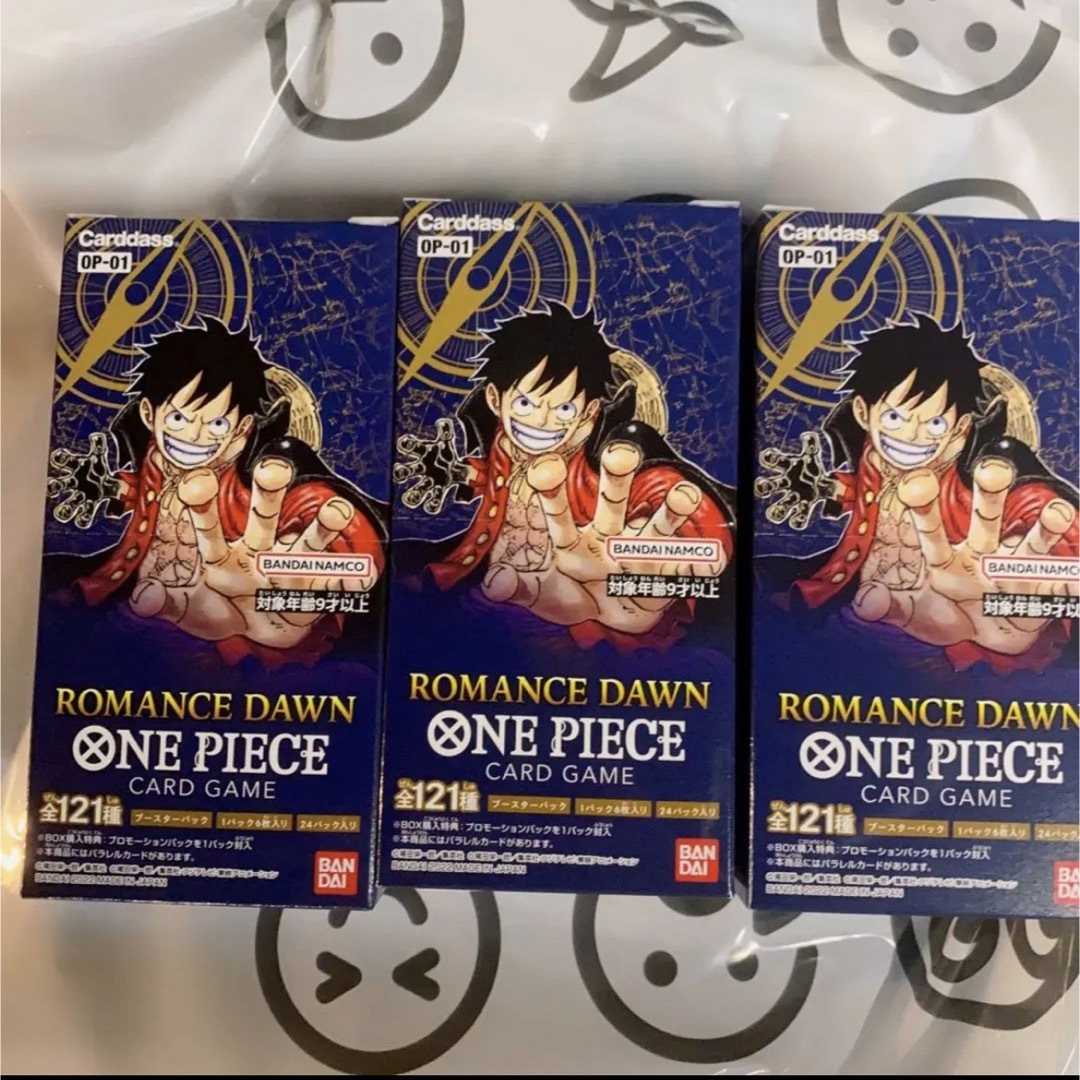 ONE PIECE カードゲーム ROMANCE DAWN OP-01 3BOXの通販 by 18号's