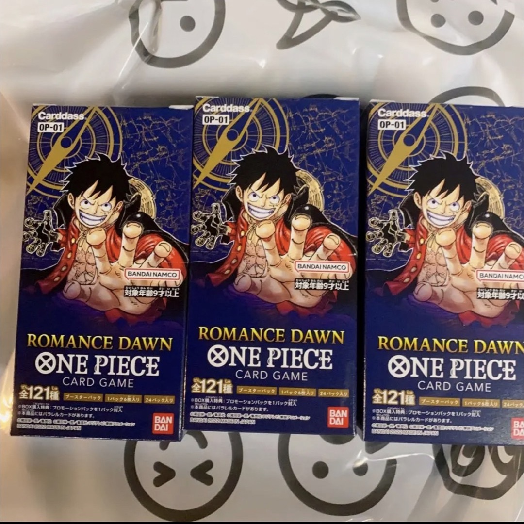 ONE PIECE カードゲーム ROMANCE DAWN OP-01 3BOX