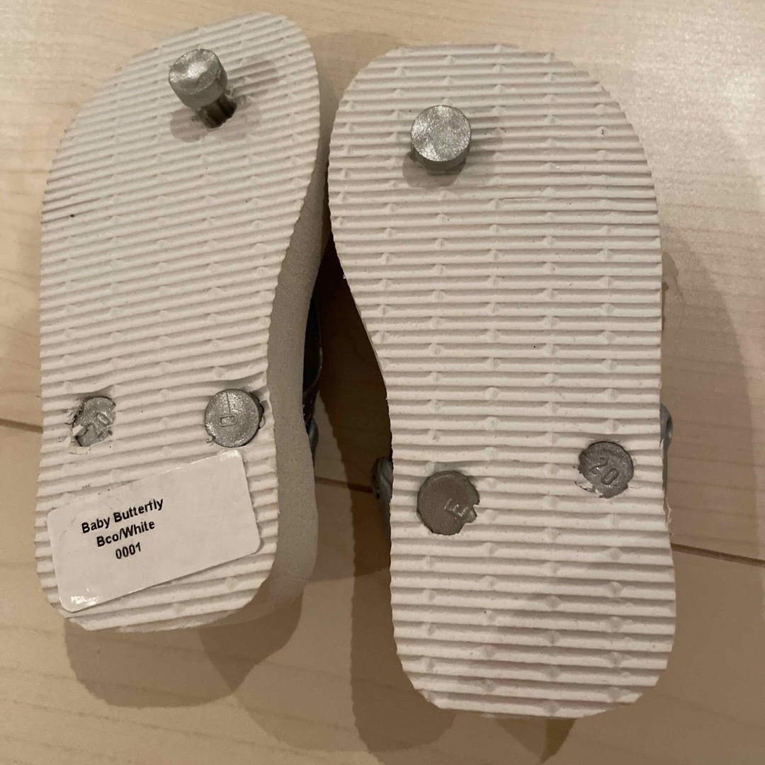 havaianas(ハワイアナス)のベビー　ハワイアナス　20 サンダル キッズ/ベビー/マタニティのベビー靴/シューズ(~14cm)(サンダル)の商品写真