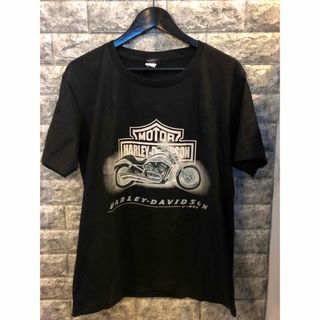 ハーレーダビッドソン(Harley Davidson)のハーレーダビッドソン　HARLEY-DAVIDSON プリントTシャツ　ハーレー(Tシャツ/カットソー(半袖/袖なし))