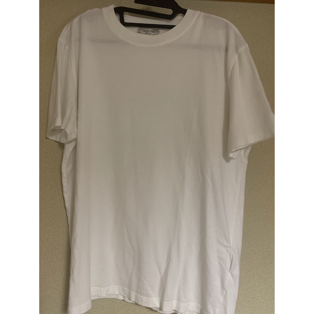 VALENTINO ヴァレンティノ　バックスタッズ 無地Tシャツ