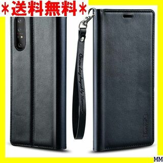 ２ Galaxy Note20 ケース 手帳型 TenZo ブラック 1103(モバイルケース/カバー)