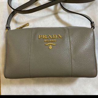 PRADA - 【極美品】プラダ ショルダーバッグ オールレザー 限定色 バイ