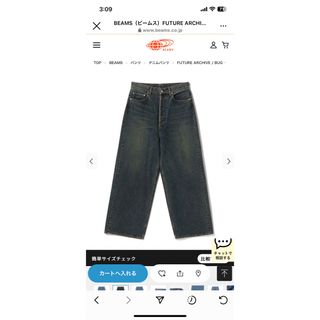 ビームス(BEAMS)のBEAMS FUTURE ARCHIVE / BUGGY FIT DENIM(デニム/ジーンズ)