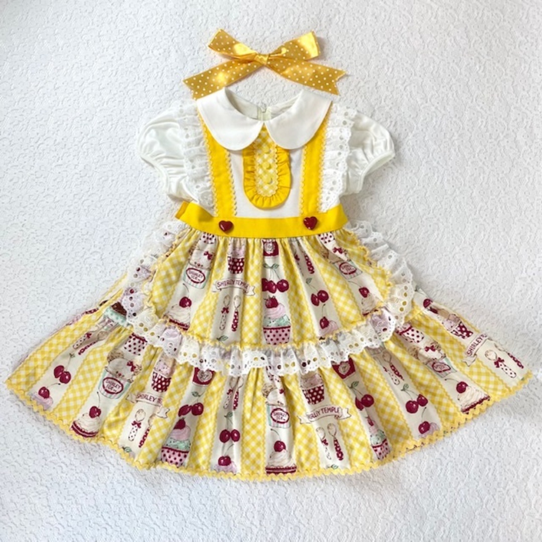 Shirley Temple(シャーリーテンプル)のShirley Temple カップアイス キッズ/ベビー/マタニティのキッズ服女の子用(90cm~)(ワンピース)の商品写真