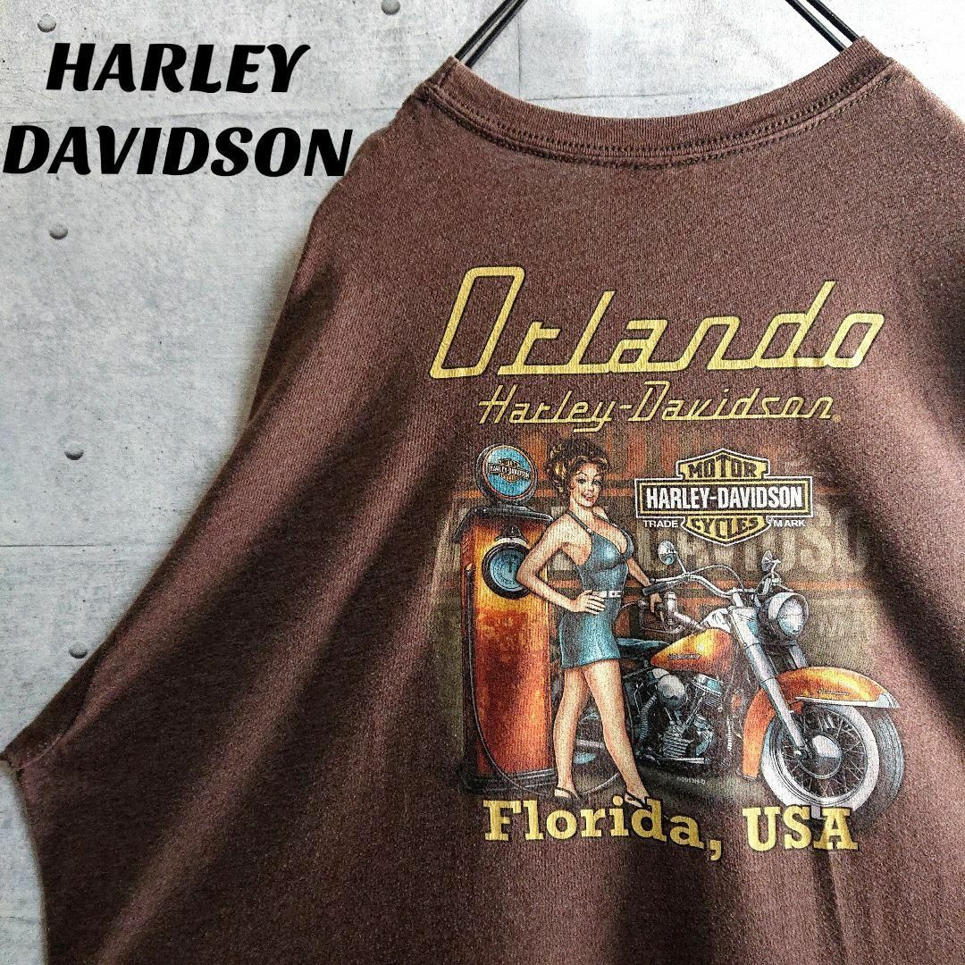 Harley-Davidson Tシャツ ガールズプリント