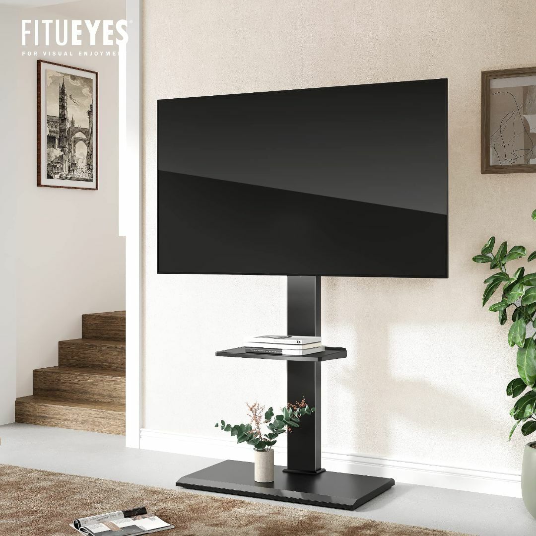 FITUEYES テレビ台 壁寄せテレビスタンド 50-80インチテレビに対応